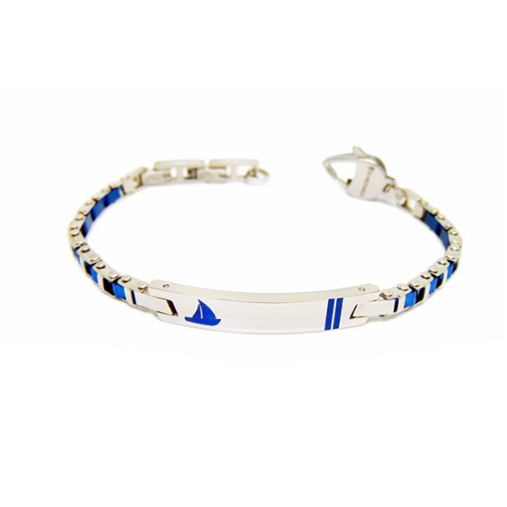 Bracciale Aragonesi Uomo Waves in Acciaio BR2002 - BR2002